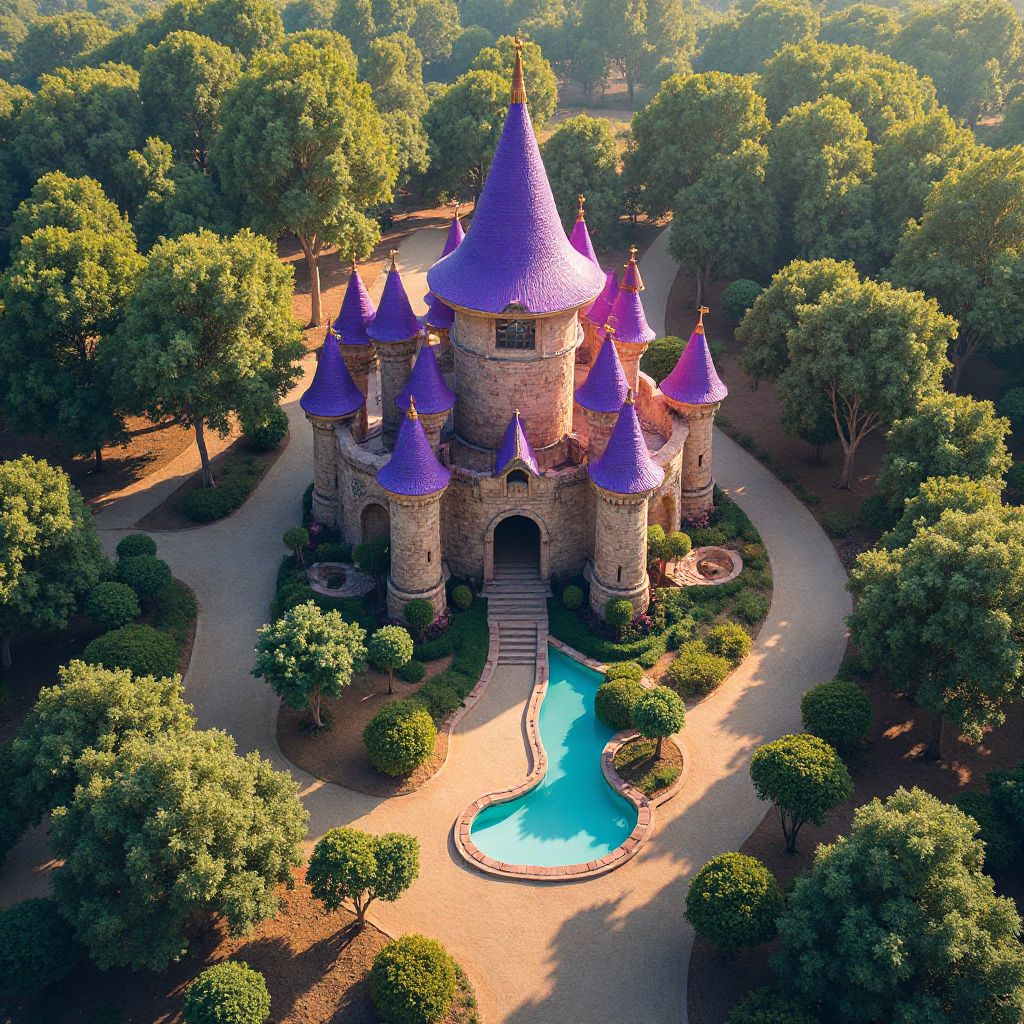 Aerial View of KidsWonder Land